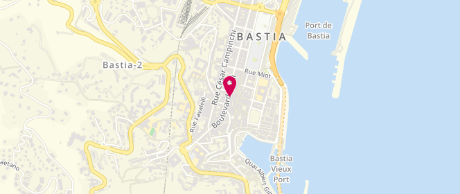 Plan de Bambijou, 22 Boulevard Paoli, 20200 Bastia