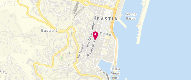 Plan de Izak, 24 Boulevard Paoli, 20200 Bastia