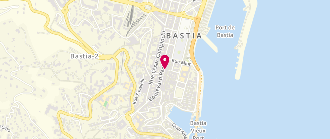 Plan de Ba&Sh, 26 Boulevard Paoli, 20200 Bastia