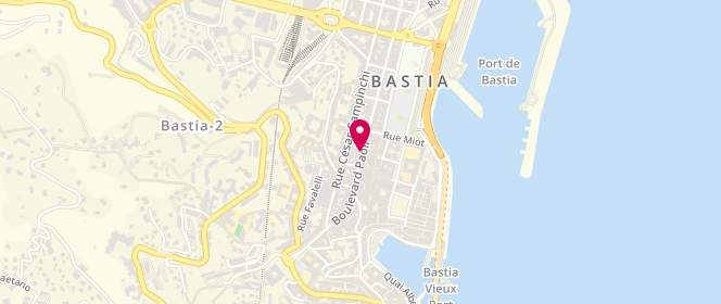 Plan de Modjo, 23 Boulevard Paoli, 20200 Bastia