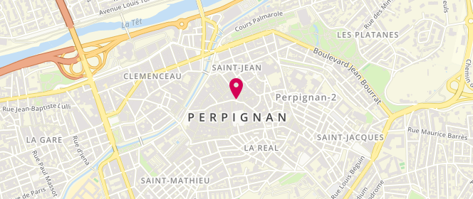 Plan de Where, 17 Rue Marchands, 66000 Perpignan
