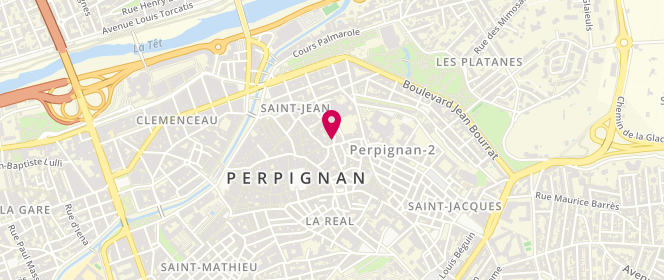 Plan de Le 9 Boutique, 1 Rue du Four Saint-Jean, 66000 Perpignan