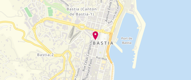 Plan de Promod, 39 Boulevard Paoli, 20200 Bastia