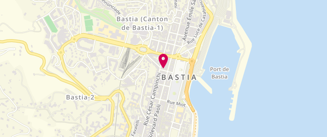 Plan de Lacoste, 2 Rue Conventionnel Salicetti, 20200 Bastia