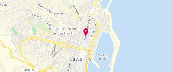 Plan de Jumanjy, 2 avenue Emile Sari, 20200 Bastia