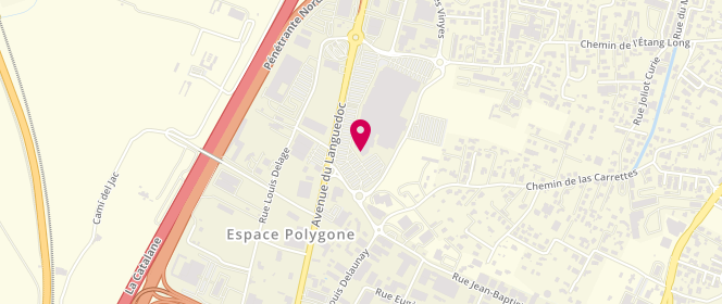 Plan de Armand Trierry Femme, Centre Commercial Polygone
2130 avenue du Languedoc, 66000 Perpignan