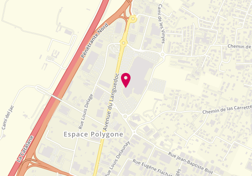 Plan de TOSCANE, 2130 Avenue du Languedoc Centre Commercial Polygone, 66000 Perpignan
