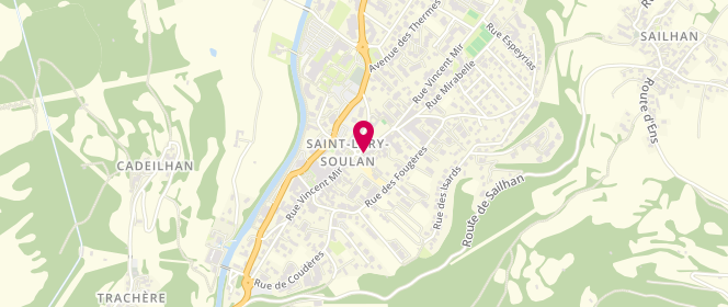 Plan de Côté Montagne, 35 Rue Vincent Mir, 65170 Saint-Lary-Soulan