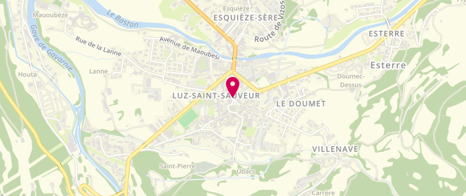 Plan de Lou Mini Toy Vêtements enfants Luz Saint Sauveur, 2 place du Marché, 65120 Luz-Saint-Sauveur