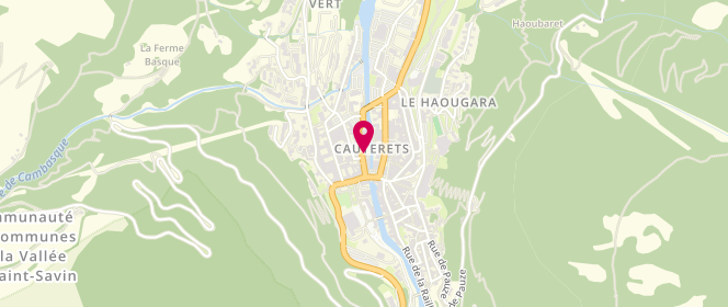 Plan de Lingerie Libertine, 6 Rue de Belfort, 65110 Cauterets