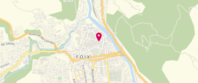Plan de New Styl Foix, 16 Rue Labistour, 09000 Foix