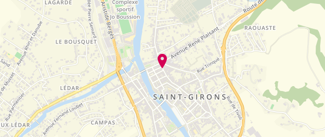 Plan de Ribes Sports, 52 Rue de la République, 09200 Saint-Girons