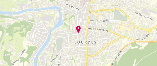 Plan de Marylène, 32 Rue de la Grotte, 65100 Lourdes