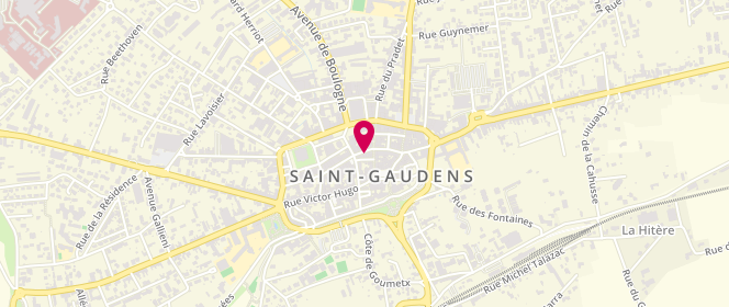 Plan de Vêtements Select Attard, 36 Rue de la République, 31800 Saint-Gaudens