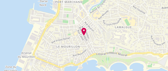 Plan de L'Imprévu, 31 Rue Lamalgue, 83000 Toulon