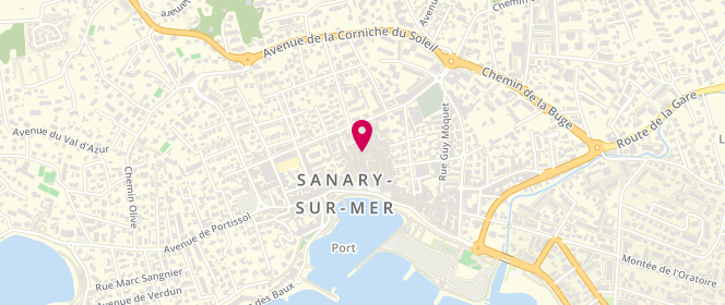Plan de L'Insolent, 18 Rue Gaillard, 83110 Sanary-sur-Mer
