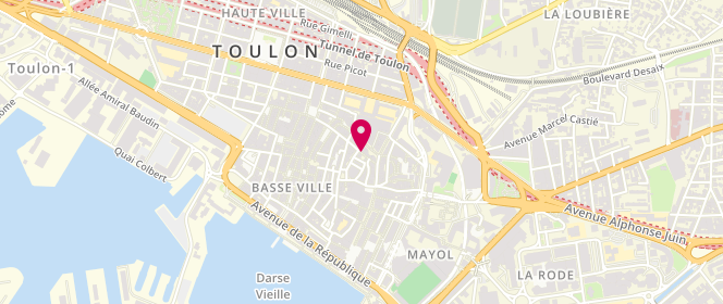 Plan de Noush, 33 Rue Paul Lendrin, 83000 Toulon