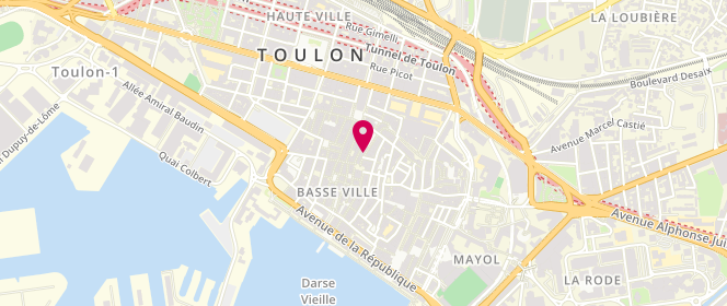 Plan de New Look, 6 & 8 Rue Hoche Toulon Hoche, 83000 Toulon