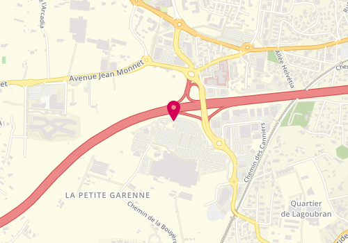 Plan de Jules Brice, Centre Commercial Carrefour 55 Chemin Bouyère, 83190 Ollioules