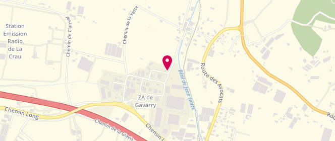Plan de Modapro, Zone Aménagement de Gavarry
155 Rue Galilée, 83260 La Crau