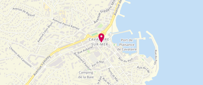 Plan de Le Dressing d'Oscar, 90 Rue du Port, 83240 Cavalaire-sur-Mer
