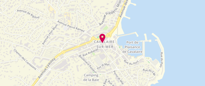 Plan de Le Shop By Club House, avenue des Alliés, 83240 Cavalaire-sur-Mer