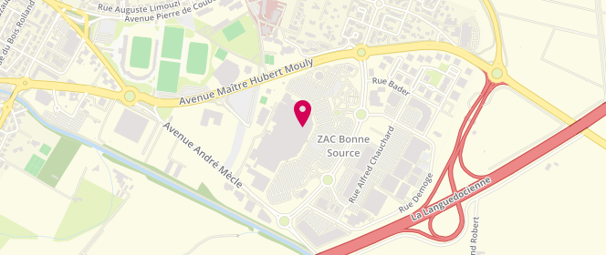 Plan de Les Ptites Bombes Lpb, Centre Commercial
24 Boulevard de Creissel, 11100 Narbonne