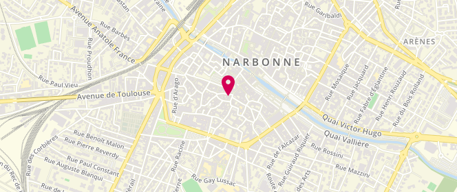 Plan de Doce Febrero, 14 Rue Cabirol, 11100 Narbonne