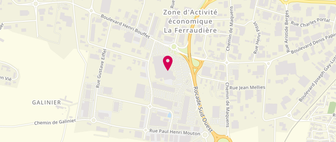 Plan de Tabou, Centre Commercial Géant Salvaza
Boulevard Henry Bouffet, 11000 Carcassonne