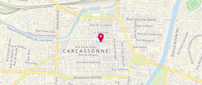Plan de Ligne S, 12 Rue Antoine Armagnac, 11000 Carcassonne