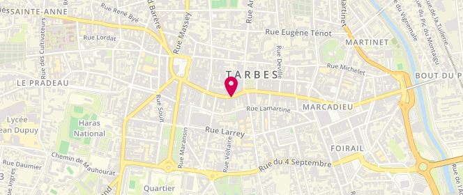 Plan de O'cara, 49 Rue Maréchal Foch, 65000 Tarbes