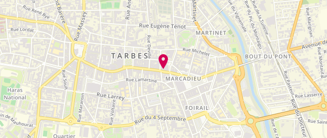 Plan de Devred, 66/68 Rue Maréchal Foch, 65000 Tarbes