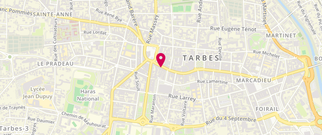 Plan de Tendances N, 13 Rue Maréchal Foch, 65000 Tarbes