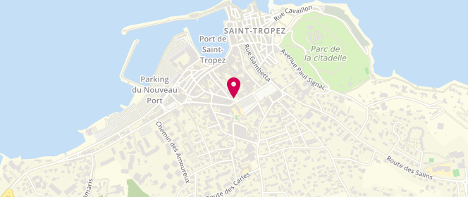 Plan de The Corner, 2 Rue Joseph Quaranta, 83990 Saint-Tropez