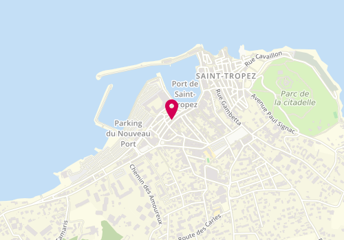 Plan de Kiwi Saint Tropez, 34 Rue Général Allard, 83990 Saint-Tropez