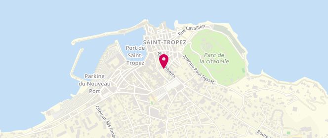 Plan de DIOR Saint-Tropez, 13 Rue François Sibilli, 83990 Saint-Tropez