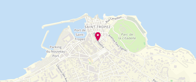 Plan de Anti Batik, 57 Rue Gambetta, 83990 Saint-Tropez