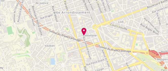 Plan de Ô Ptit môme, 28 Rue du Dr Fiolle, 13006 Marseille