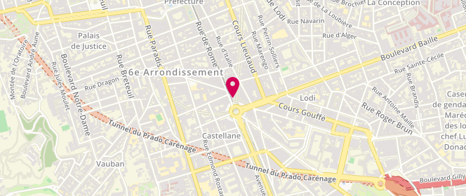 Plan de Dl Diffusion, 223 Rue de Rome, 13006 Marseille