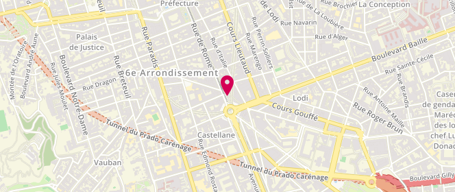 Plan de Moda Cérémonie, 217 Rue de Rome, 13006 Marseille