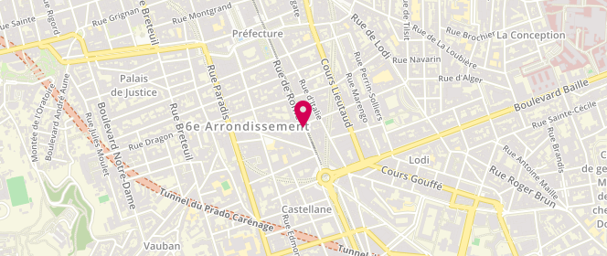 Plan de Dl Diffusion, 170 Rue de Rome, 13006 Marseille