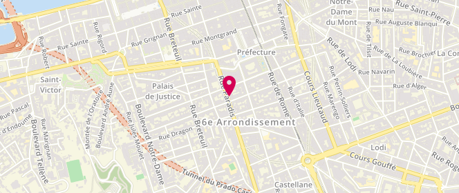 Plan de Eric Bompard, 113 Rue Paradis, 13006 Marseille