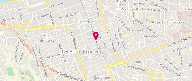 Plan de Feuilleton, 138 Rue Rome, 13006 Marseille