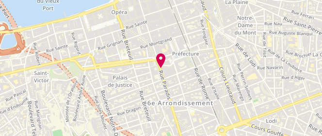 Plan de Pom, 91 Rue Paradis, 13006 Marseille