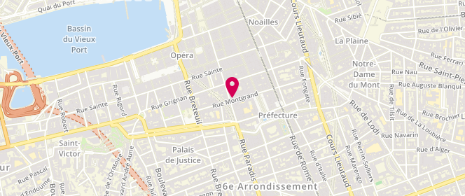 Plan de Bexley, 32 Rue Montgrand, 13006 Marseille