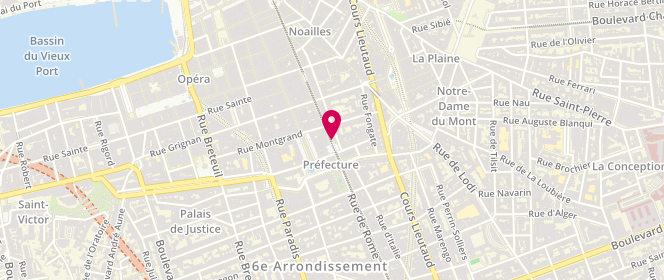Plan de F.L.D, 103 Rue Rome, 13006 Marseille