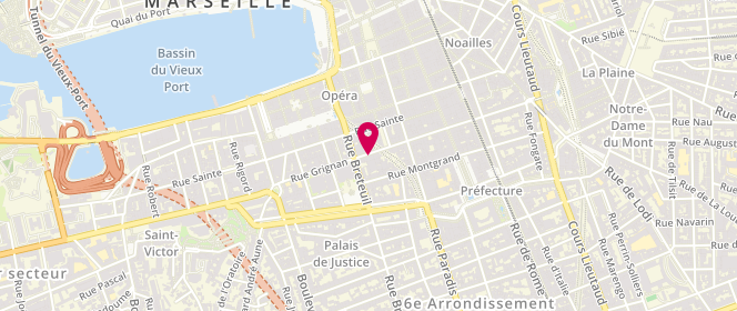 Plan de Kiehl's, 53 Rue Grignan, 13006 Marseille