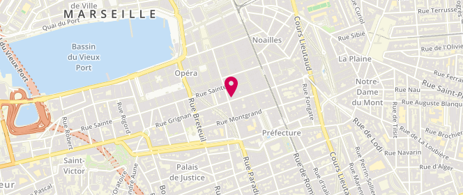 Plan de Ba&Sh, 32 Rue Grignan, 13001 Marseille