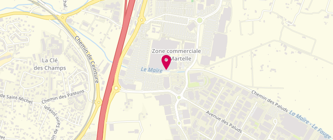Plan de Superdry, Zone Aménagement de la Martelle, Zone Industrielle Les Paluds
Centre Commercial Auchan, 13400 Aubagne