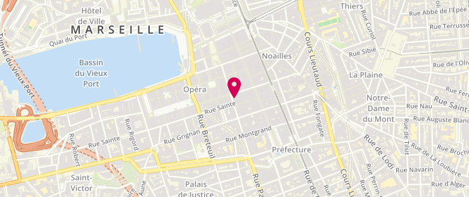 Plan de Boutique Fursac Marseille, 33 Rue Paradis, 13001 Marseille